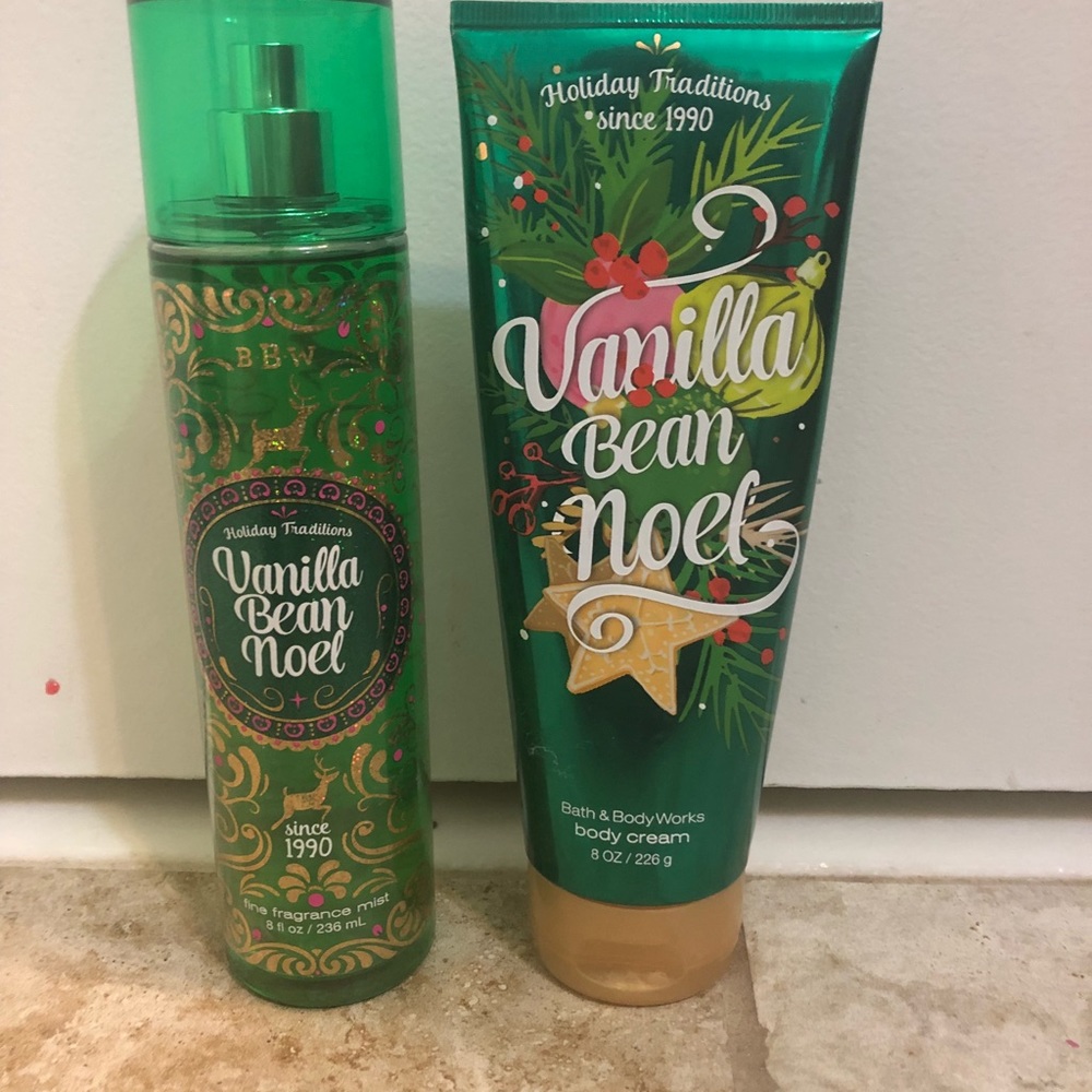 Bath and body works vanilla bean